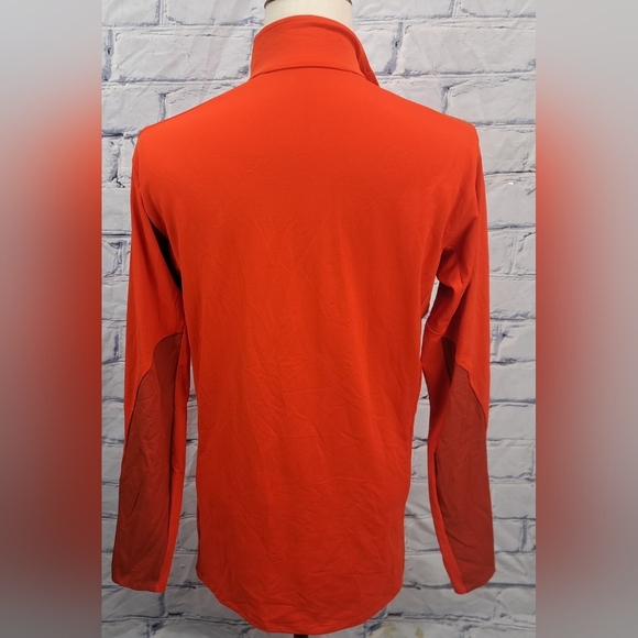 Arteryx Men's Half Zip Jacket 'Delta LT Zip' Orange Windbreaker Size Large - Picture 7 of 13